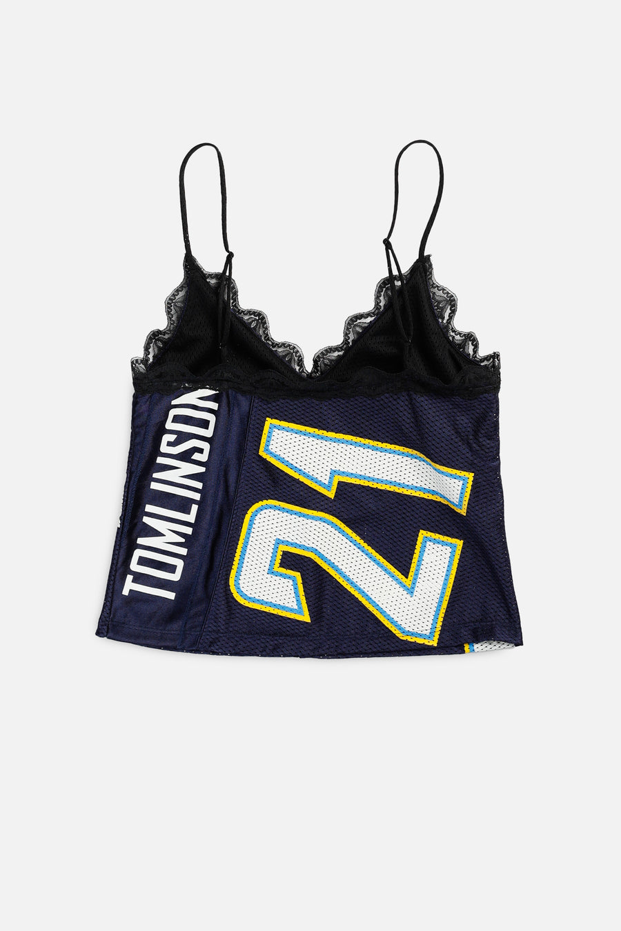 Rework LA Chargers NFL Lace Tank - XS