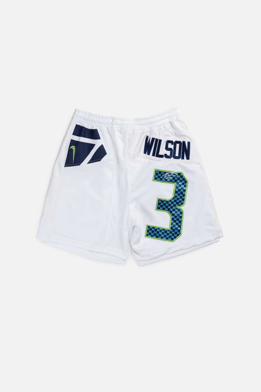 Unisex Rework Seattle Seahawks NFL Jersey Shorts - L