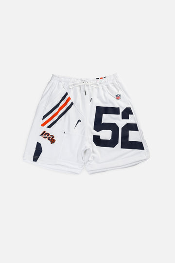 Unisex Rework Chicago Bears NFL Jersey Shorts - L