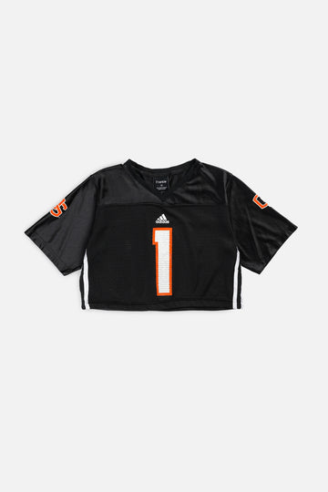 Rework Crop Oregon State Beavers NCAA Jersey - XS