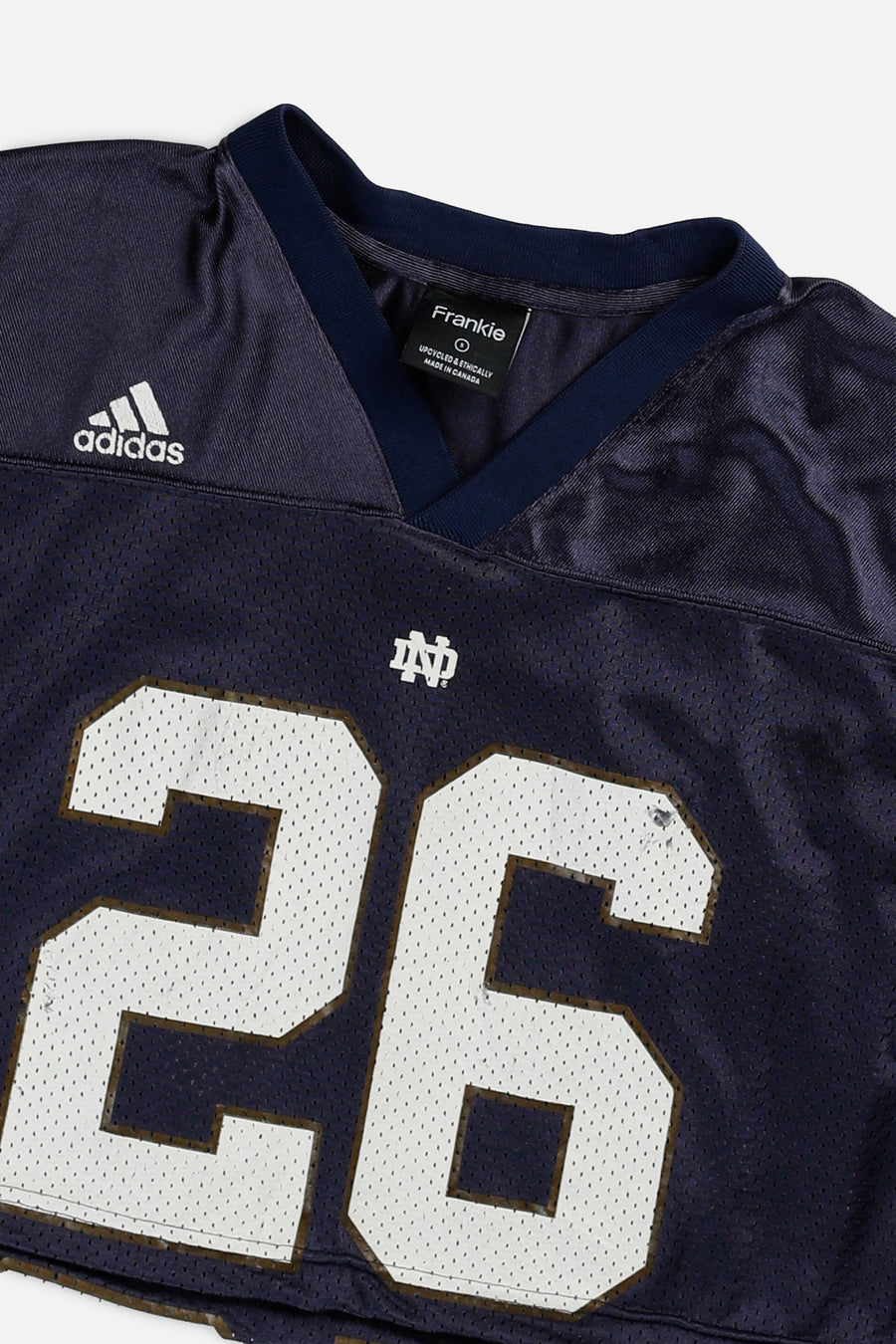 Rework Crop Notre Dame Fighting Irish NCAA Jersey -  S