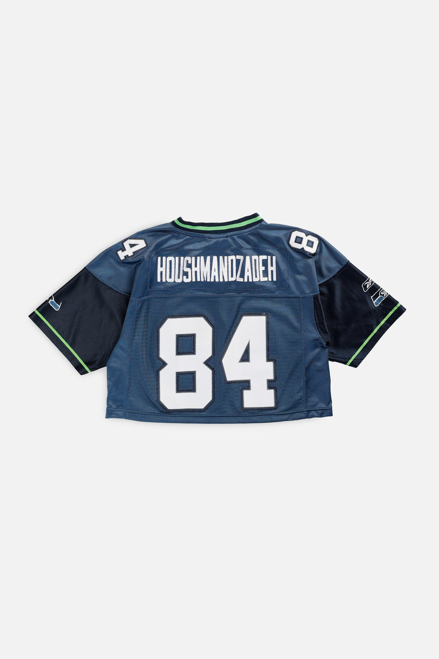 Rework Crop Seattle Seahawks NFL Jersey - S