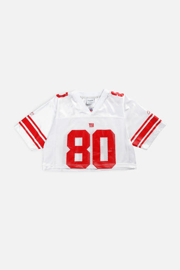 Rework Crop NY Giants NFL Jersey - S