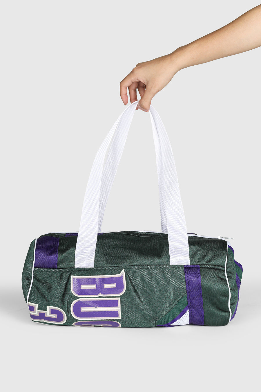Rework Bucks NBA Duffle Bag