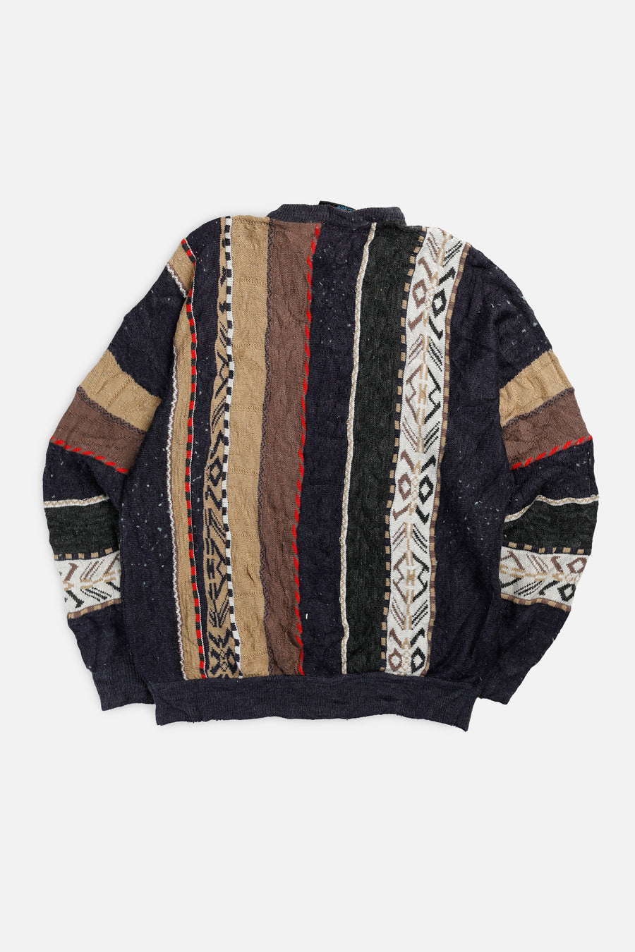 Vintage Coogi Style Knit Sweater - XXL