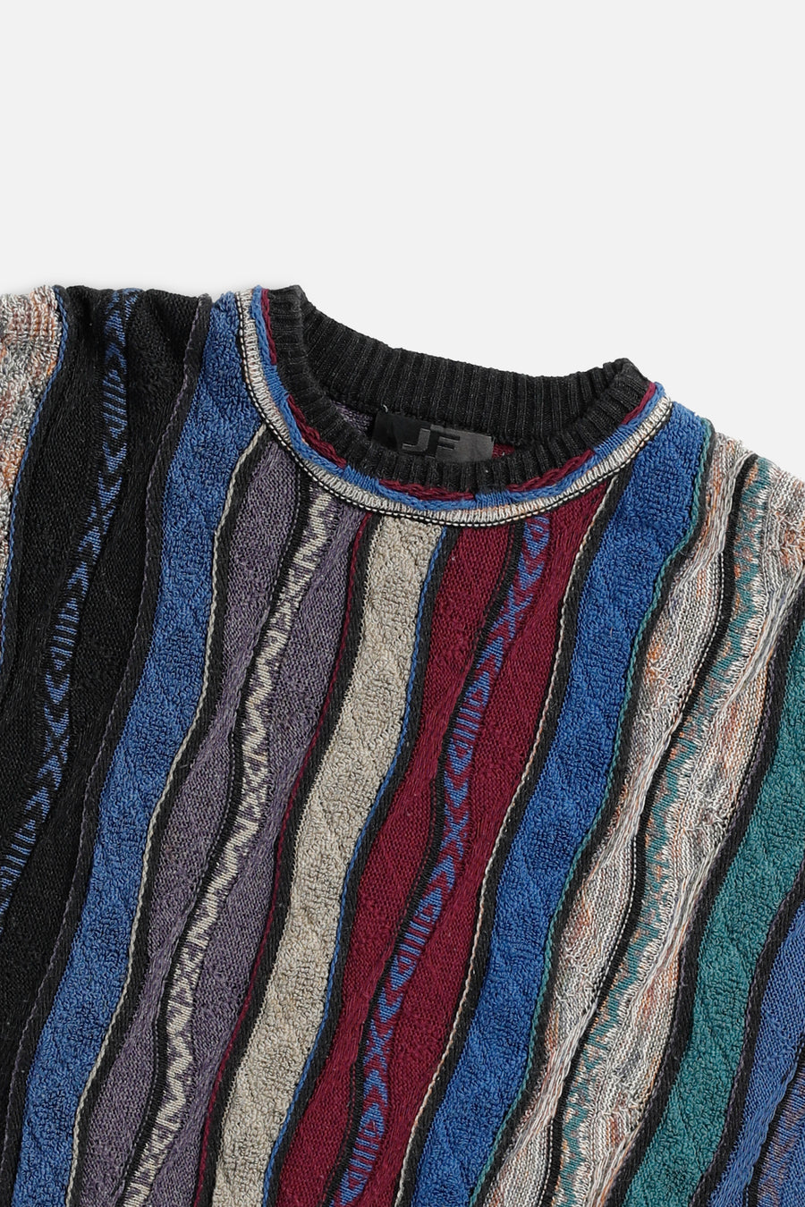 Vintage Coogi Style Knit Sweater - XL