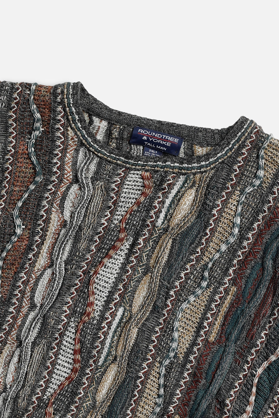 Vintage Coogi Style Knit Sweater - XXL