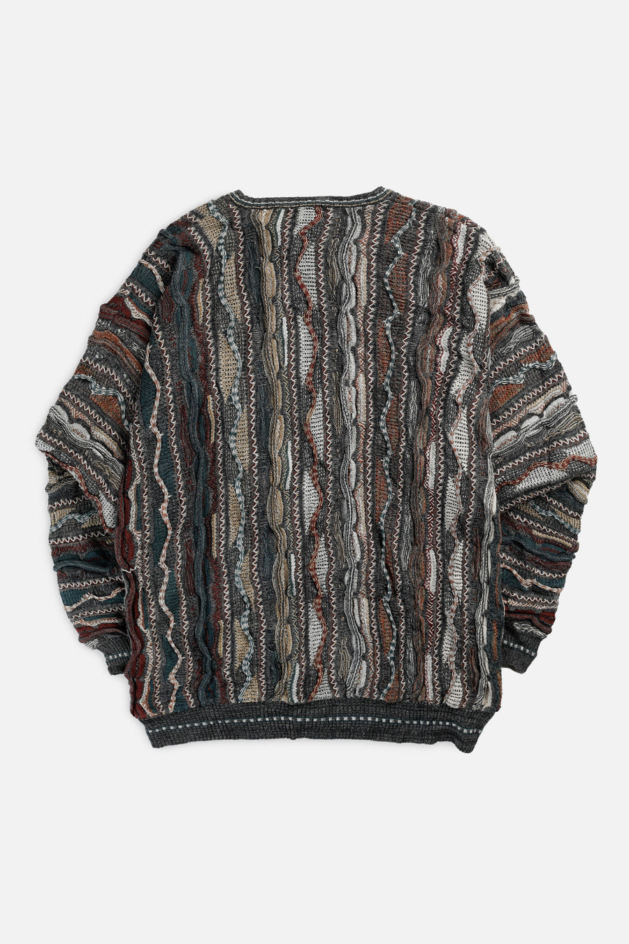 Vintage Coogi Style Knit Sweater - XXL