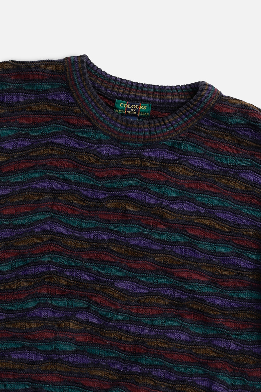 Vintage Coogi Style Knit Sweater - L