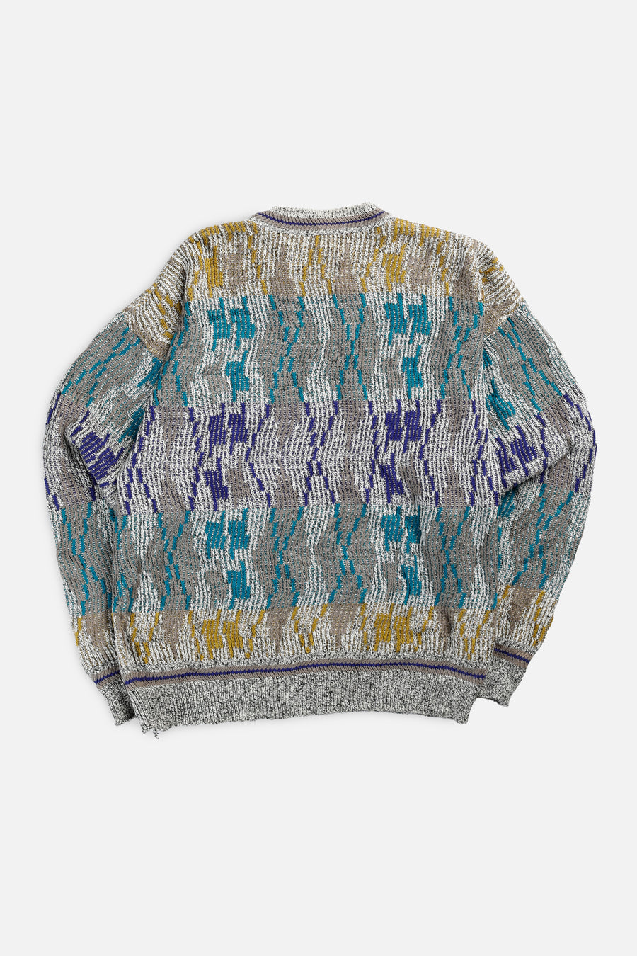 Vintage Coogi Style Knit Sweater - XL