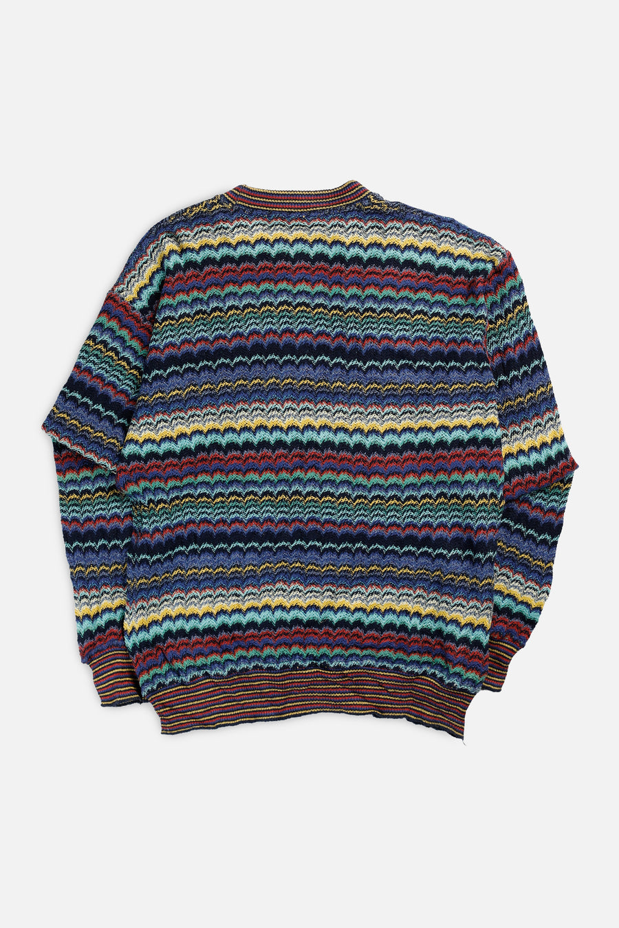 Vintage Coogi Style Knit Sweater - L