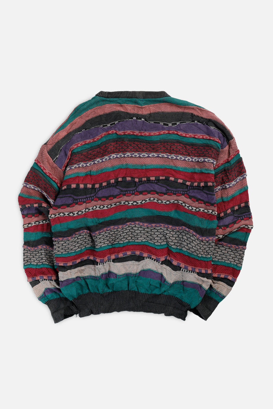 Vintage Coogi Style Knit Sweater - L