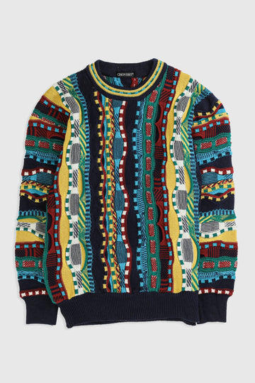 Vintage Coogi Style Knit Sweater