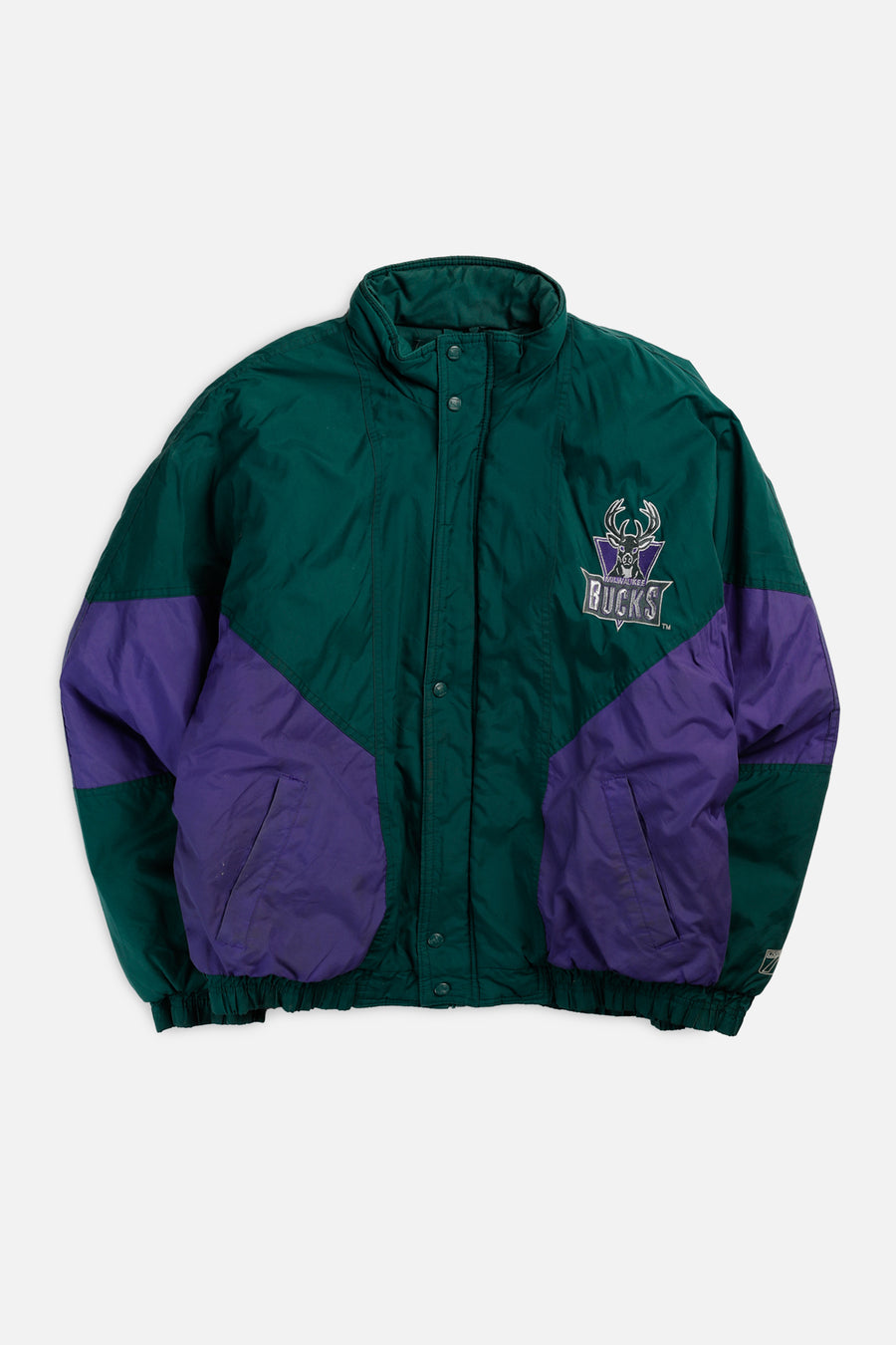 Vintage Milwaukee Bucks NBA Puffer Jacket - XL