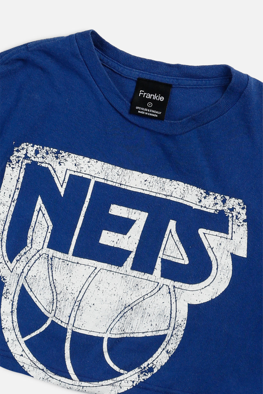 Rework Brooklynn Nets NBA Crop Tee - S