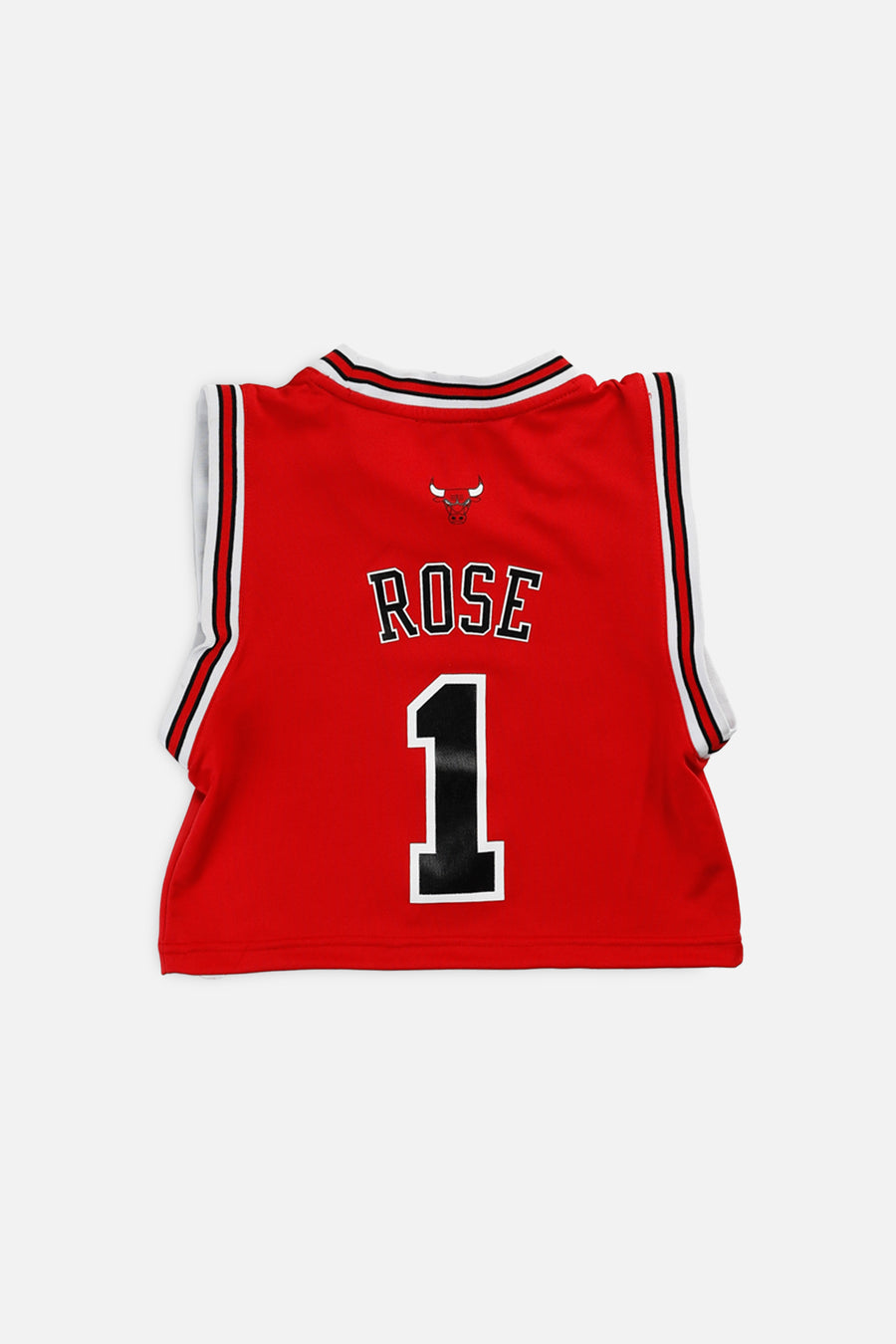 Rework Chicago Bulls NBA Crop Jersey - XS