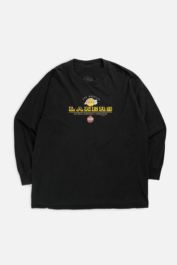 Vintage LA Lakers NBA Long Sleeve Tee - XL