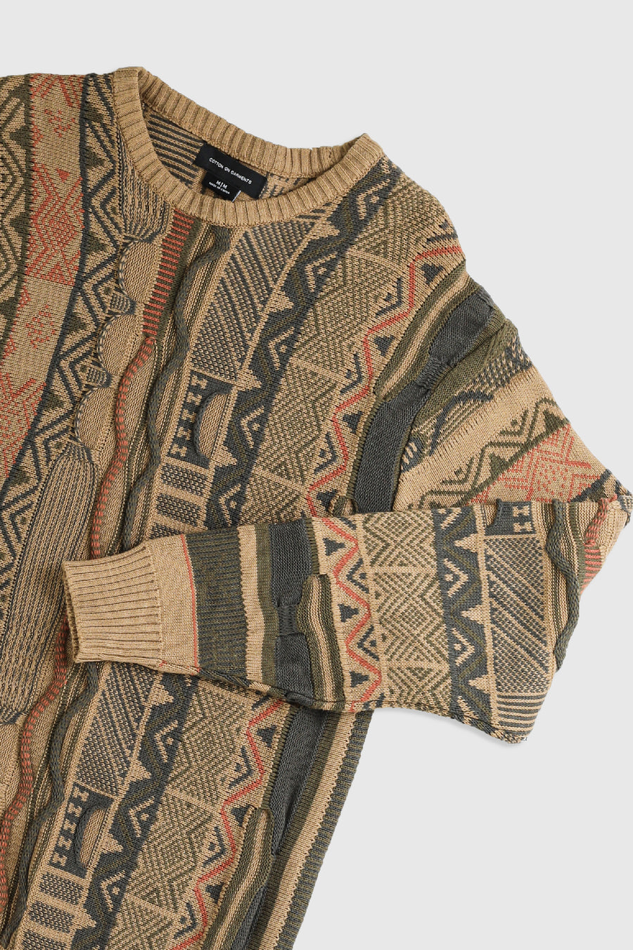 Coogi Style Knit Sweater