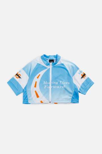 Rework Crop Cycling Jersey - L