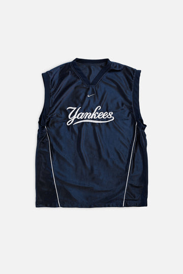 Vintage NY Yankees Reversible MLB Jersey - Women's M