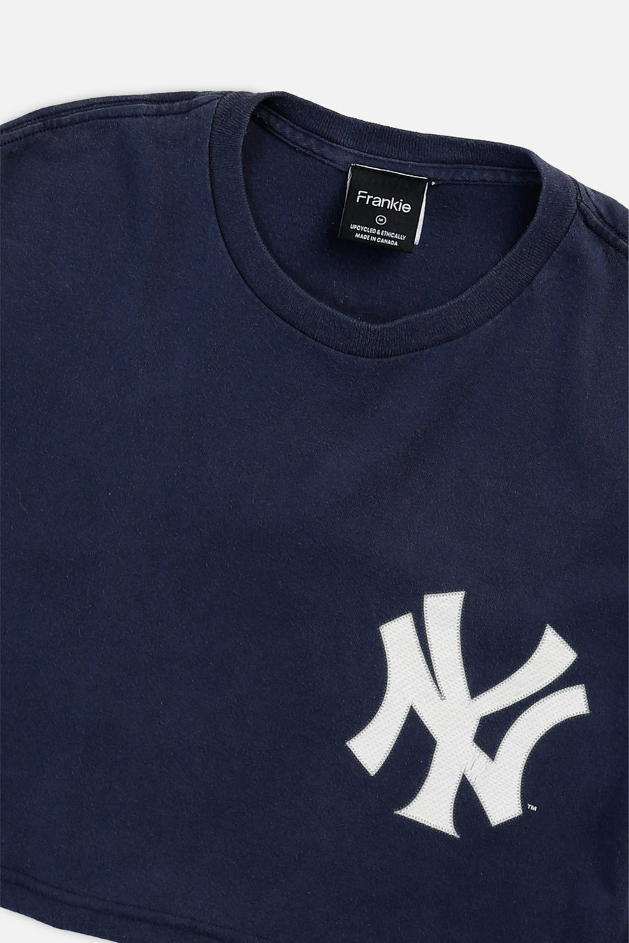 Rework NY Yankees MLB Crop Tee - M