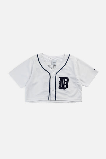 Rework Crop Detroit Tigers MLB Jersey - S