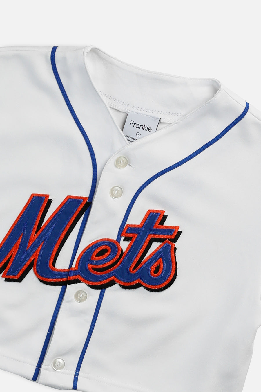 Rework Crop NY Mets MLB Jersey - S