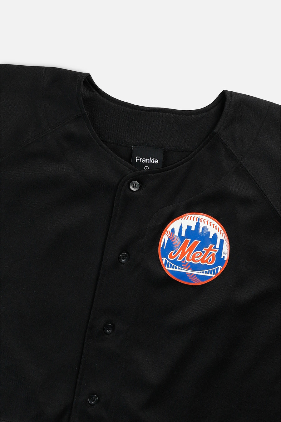 Rework Crop NY Mets MLB Jersey - L