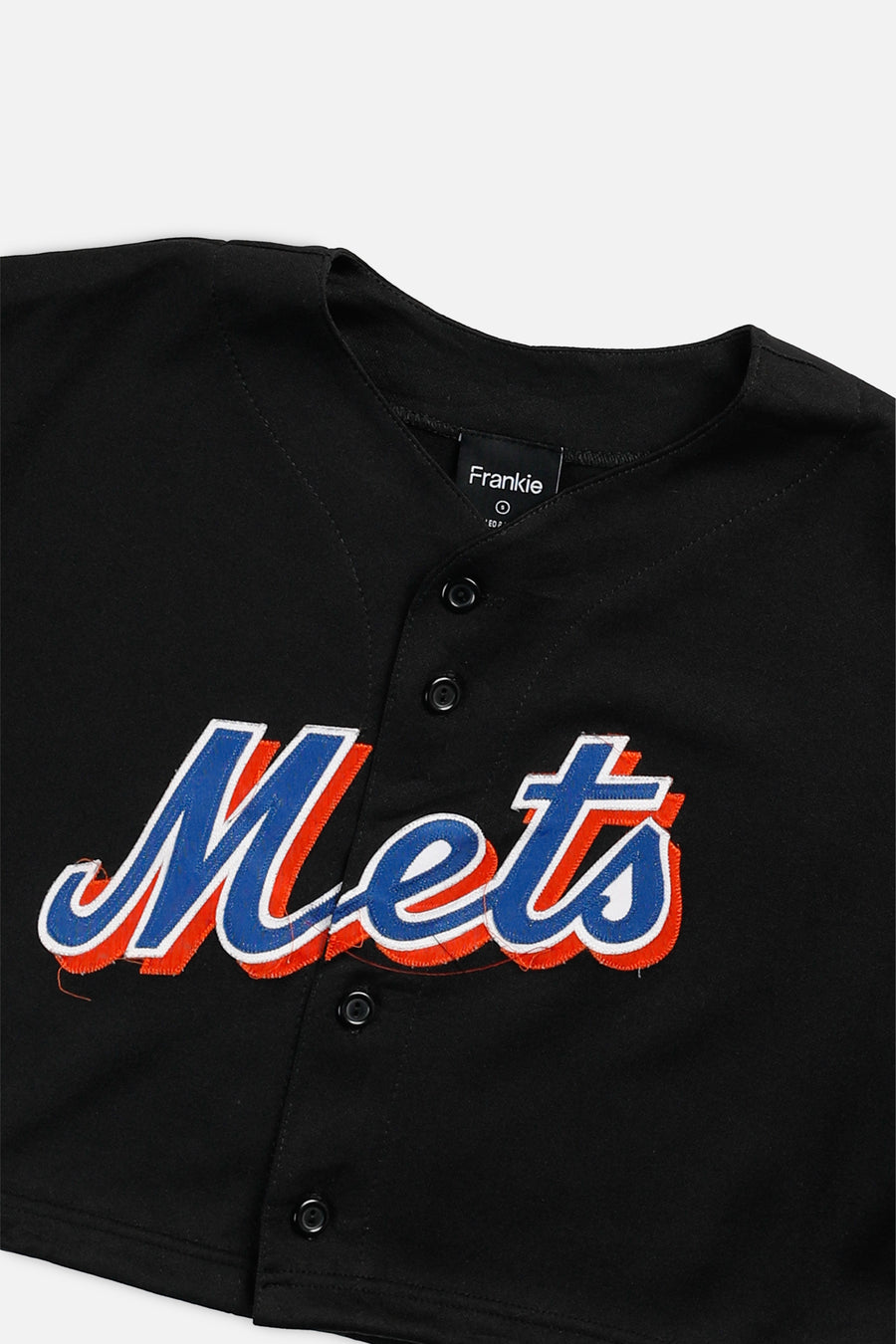 Rework Crop NY Mets MLB Jersey - S