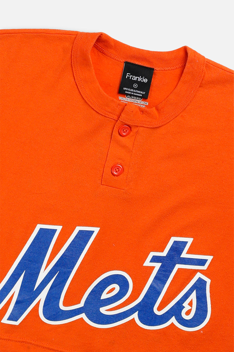 Rework NY Mets MLB Crop Tee - M