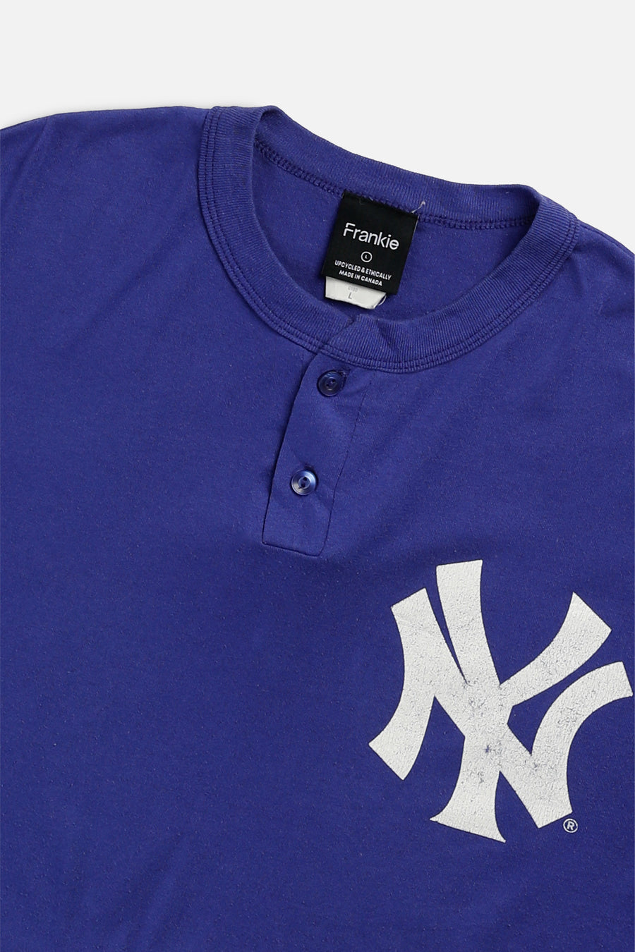 Rework NY Yankees MLB Crop Tee - L