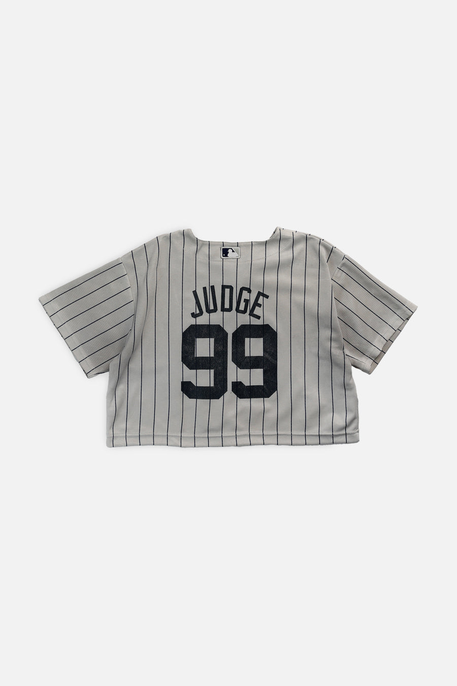 Rework Crop NY Yankees MLB Jersey - S