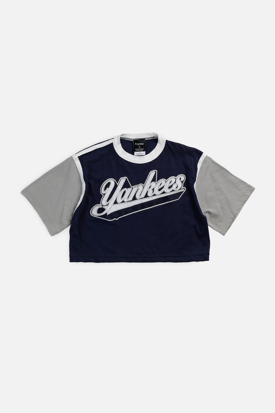 Rework NY Yankees MLB Crop Tee - S