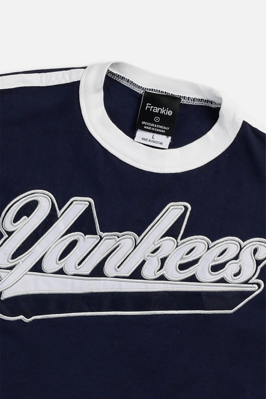 Rework NY Yankees MLB Crop Tee - S