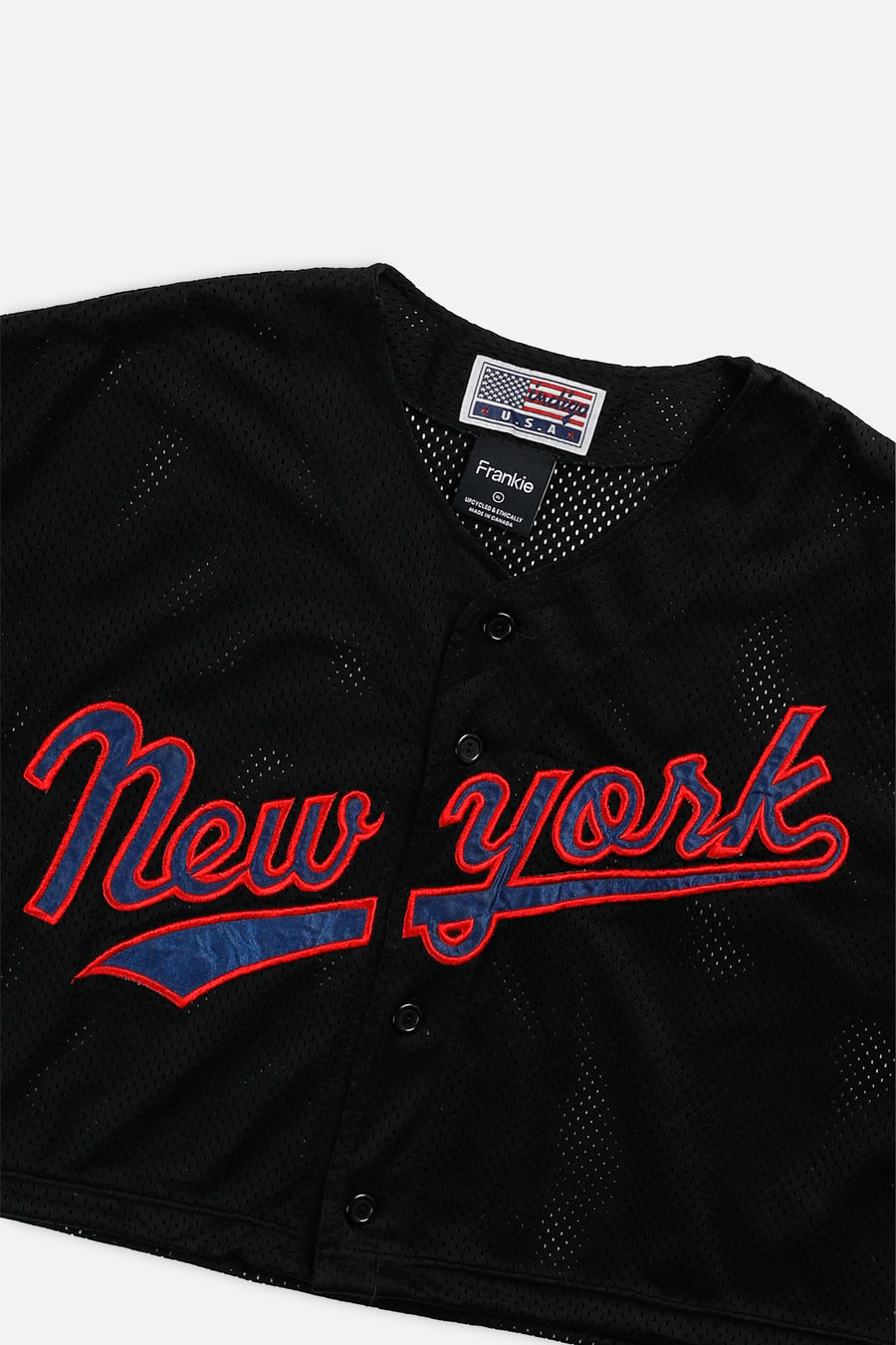 Rework Crop New York MLB Jersey - XL