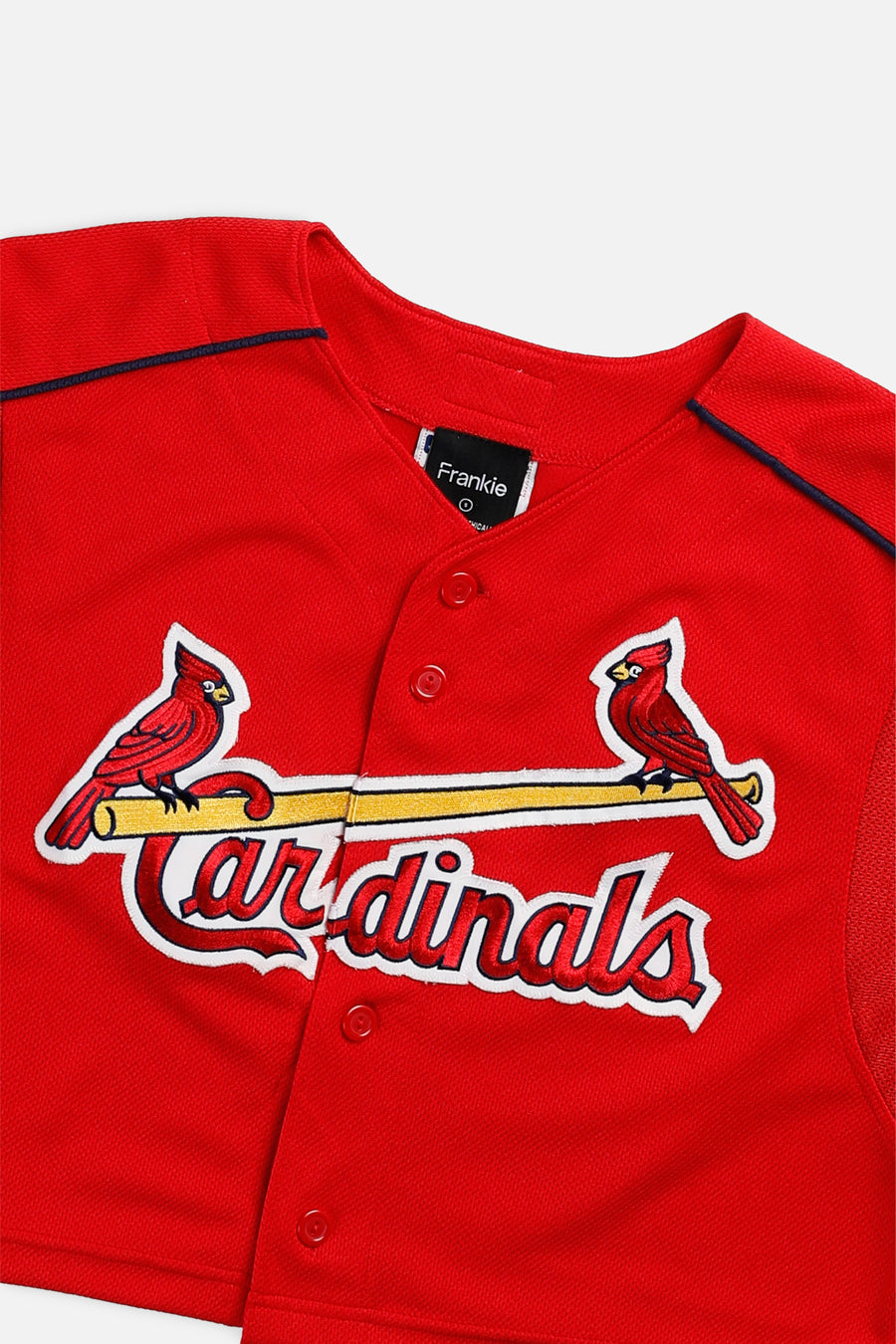 Rework Crop St. Louis Cardinals MLB Jersey - S