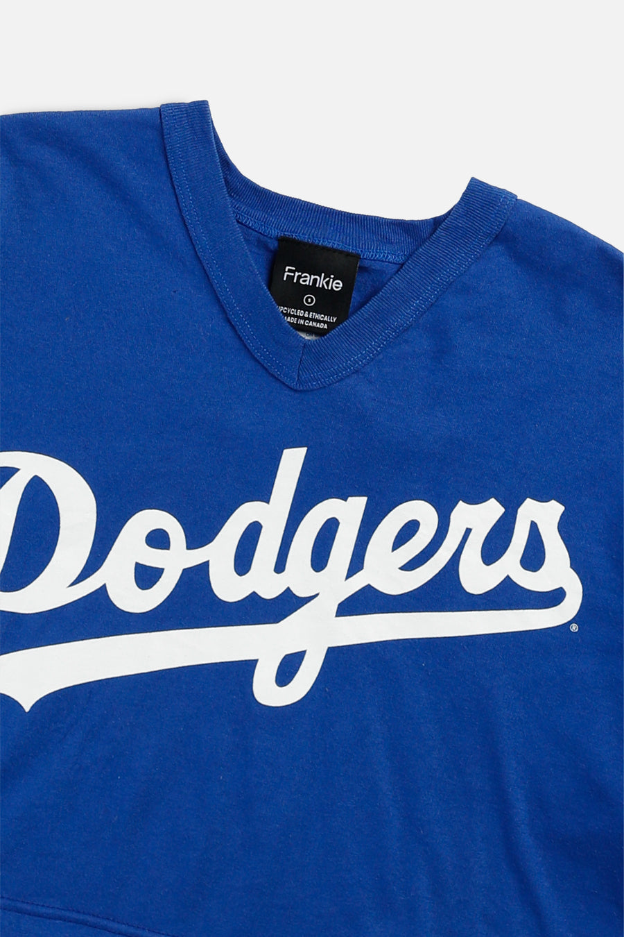 Rework LA Dodgers MLB Crop Tee - S