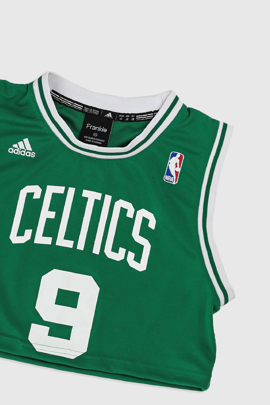 Rework Boston Celtics Crop Jersey - XS