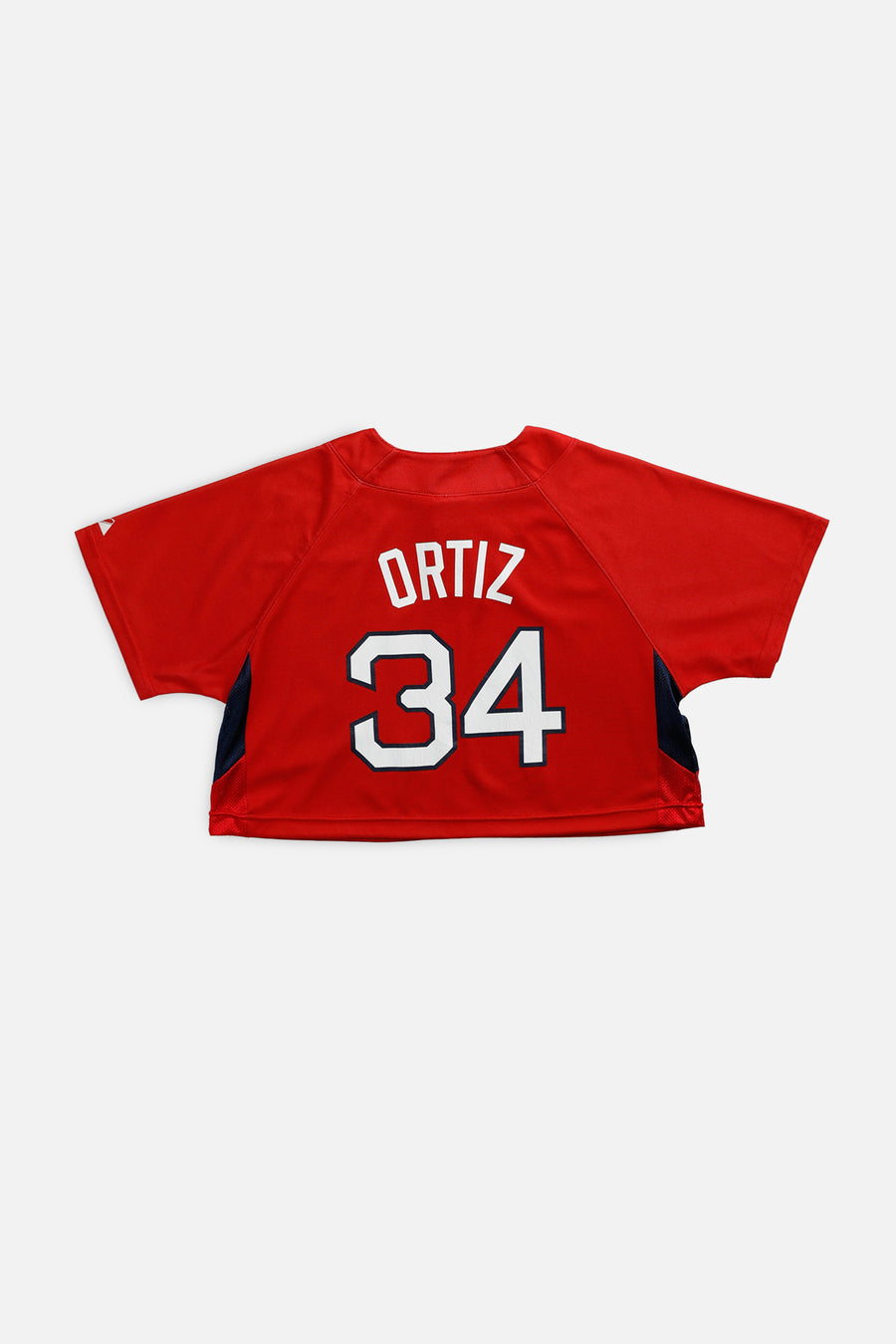 Rework Crop Boston Red Sox MLB Jersey - M