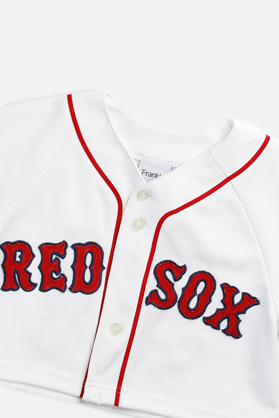 Rework Crop Boston Red Sox MLB Jersey - XS