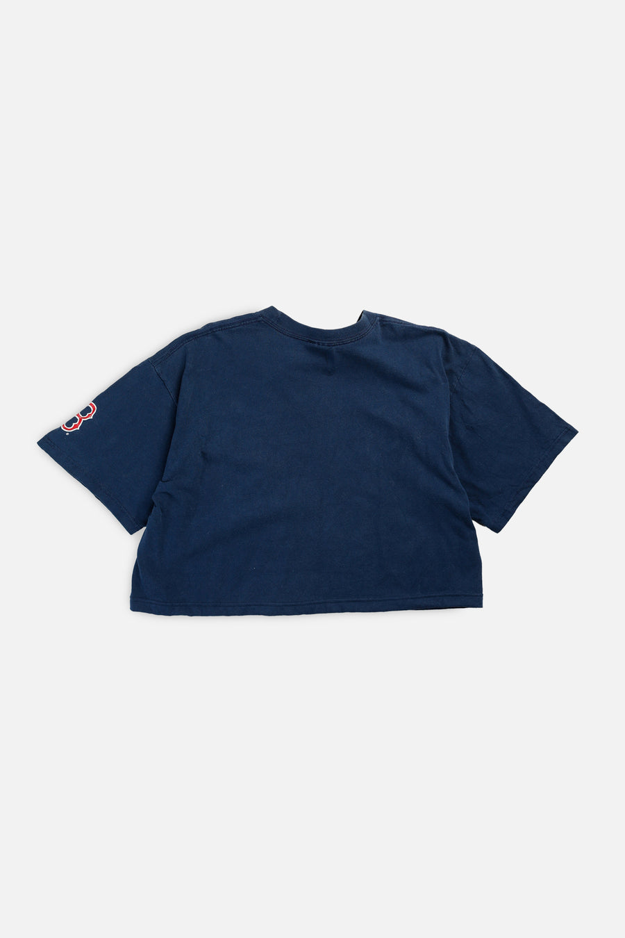 Rework Boston Red Sox MLB Crop Tee - L