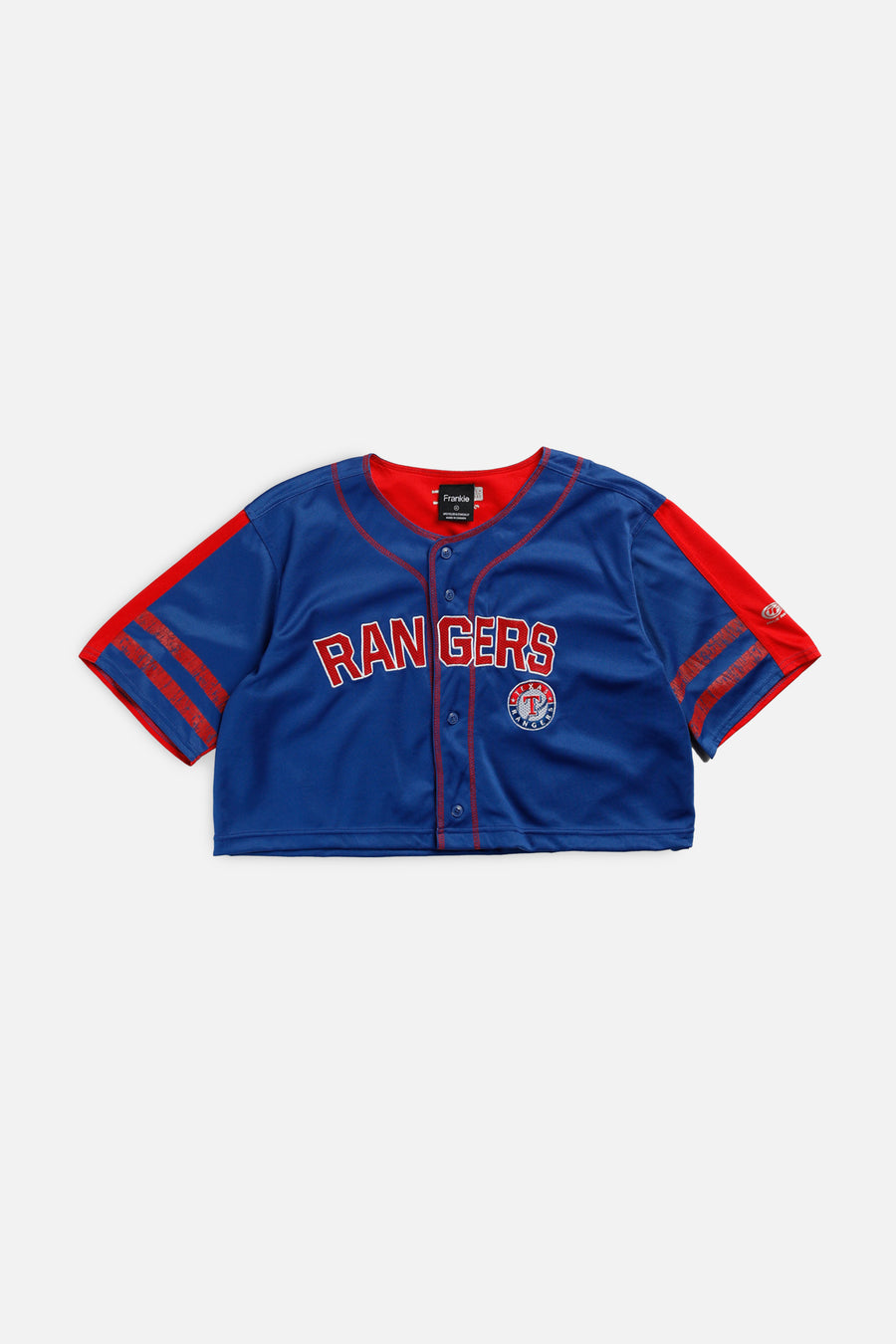 Rework Crop Texas Rangers MLB Jersey - M