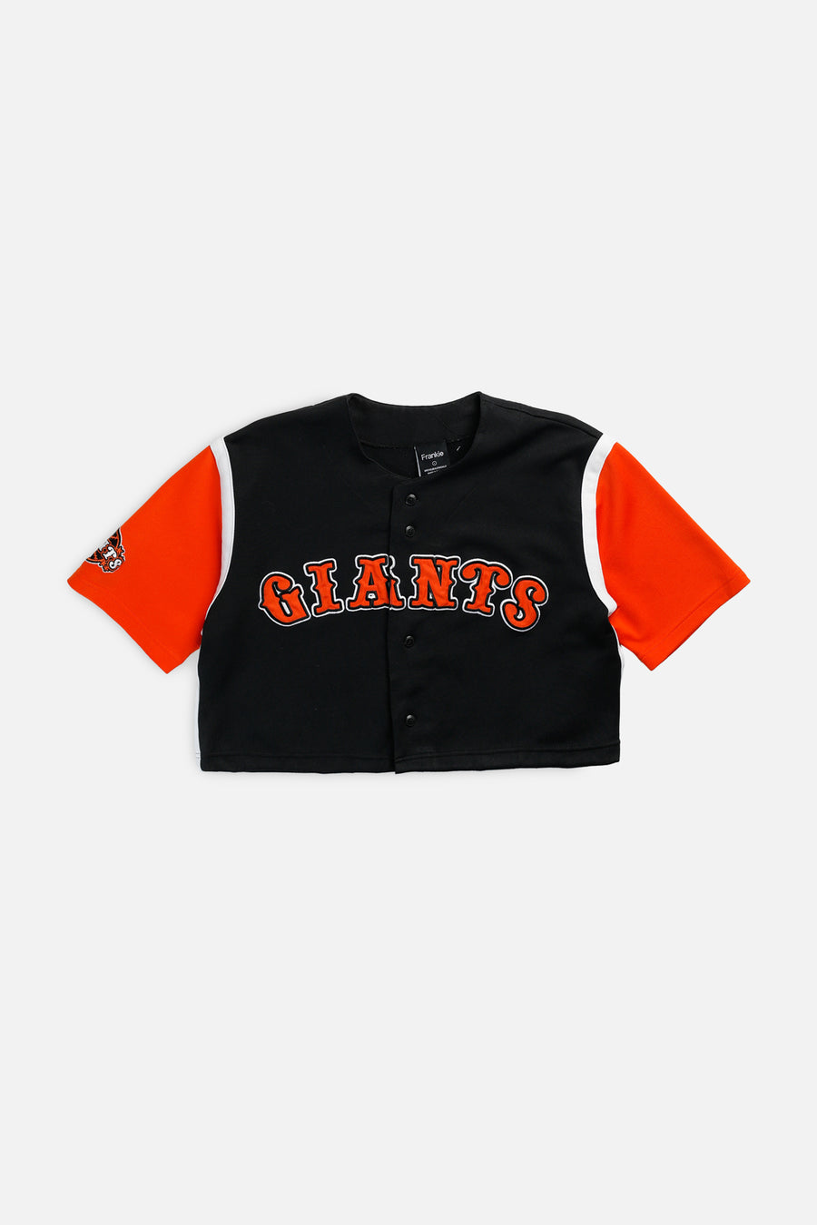 Rework Crop San Francisco Giants MLB Jersey - L