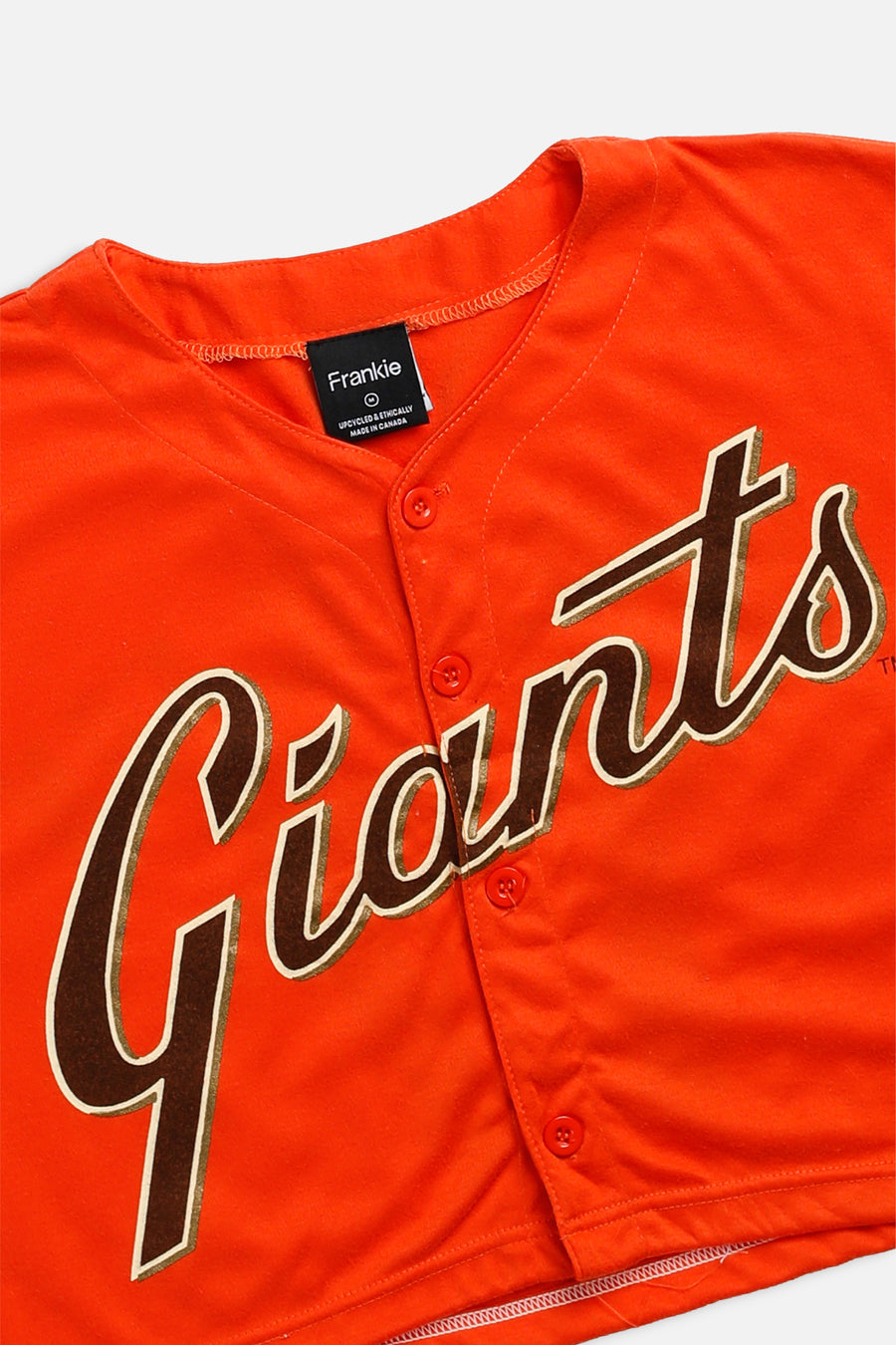 Rework Crop San Francisco Giants MLB Jersey - M