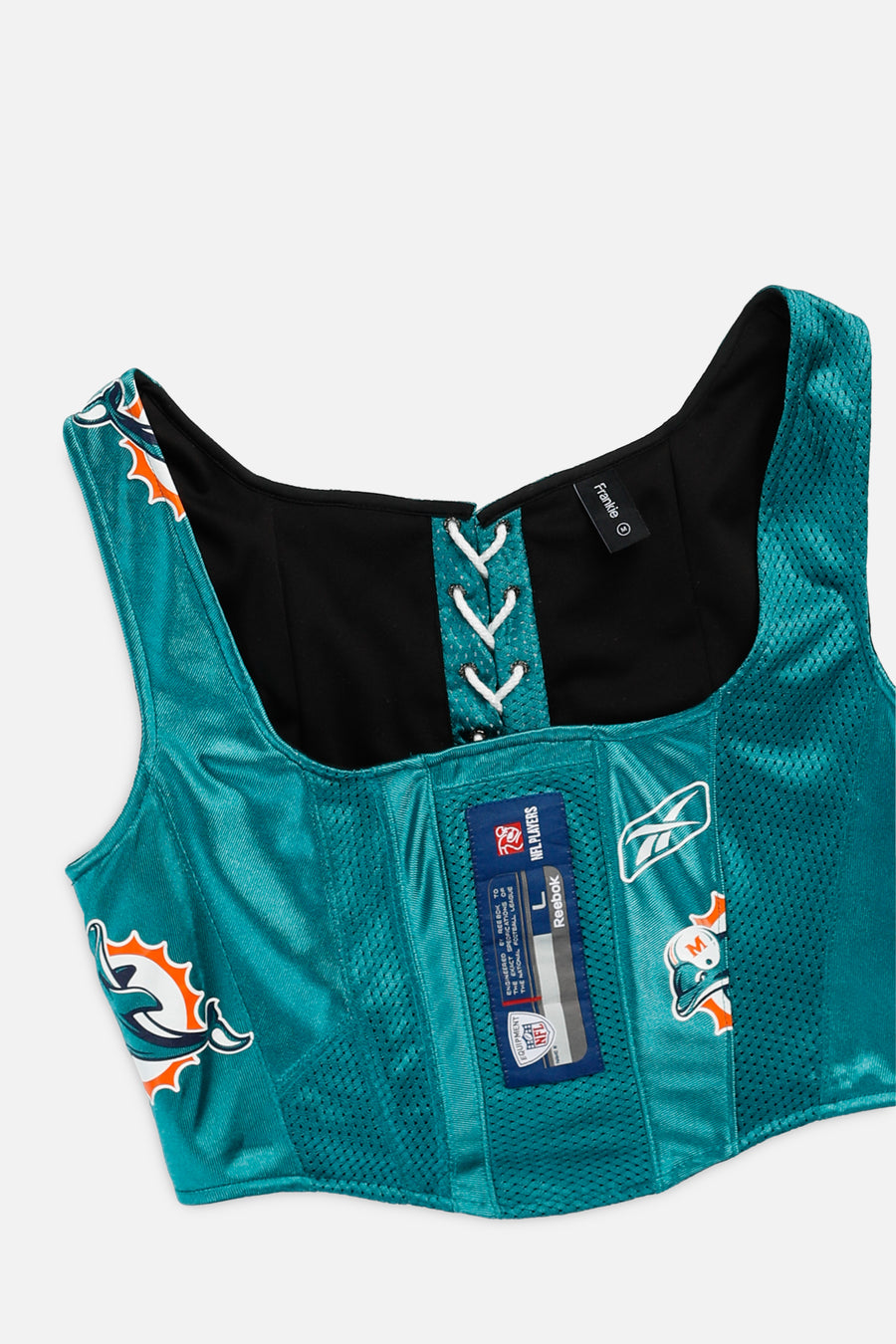 Rework Miami Dolphins NFL Corset - M