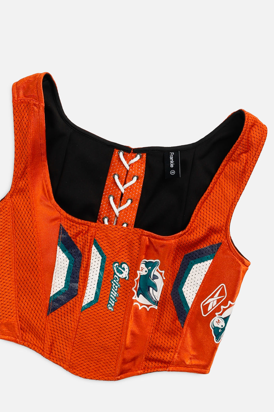 Rework Miami Dolphins NFL Corset - XS