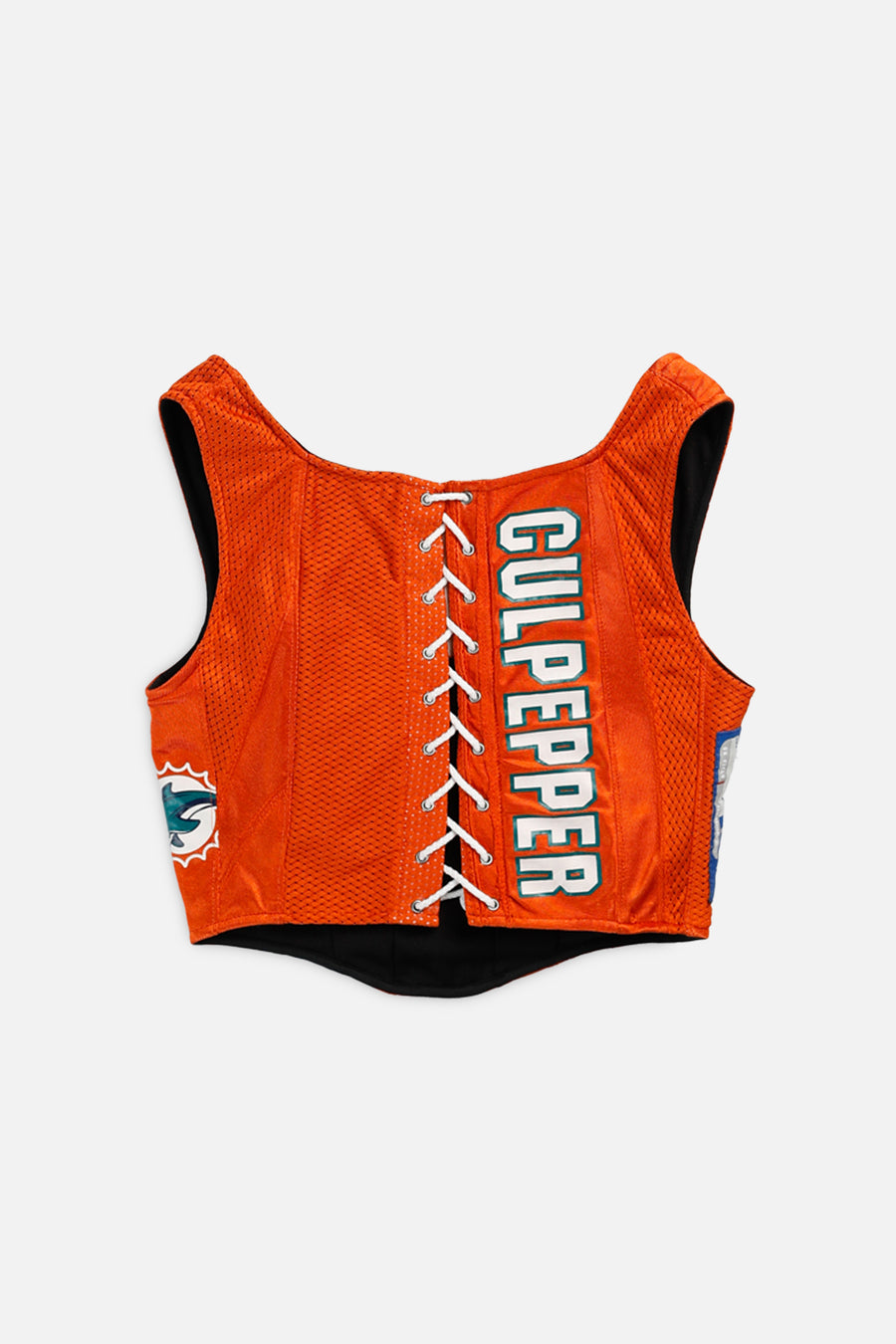 Rework Miami Dolphins NFL Corset - XS