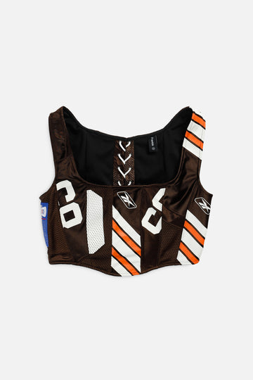 Rework Cleveland Browns NFL Corset - M