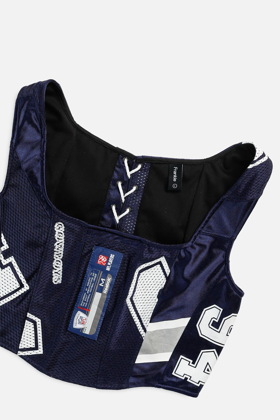 Rework Dallas Cowboys NFL Corset - L