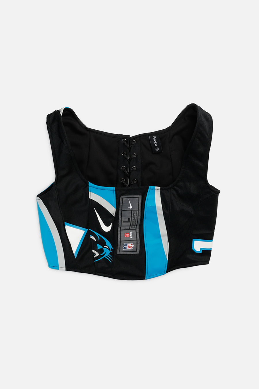 Rework Carolina Panthers NFL Corset - XS